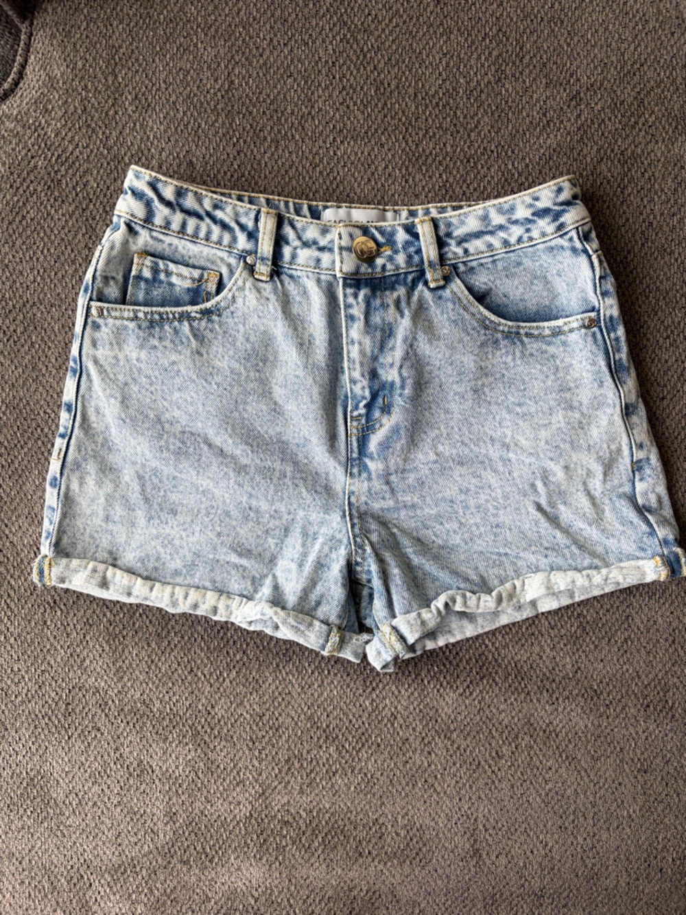 Light Blue Denim Women's Shorts